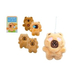 MJ-45051 CHAVEIRO DE PELUCIA CAPIVARA CAIXA SURPRESA 