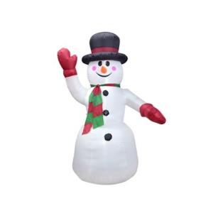 744-004 BONECO DE NEVE INFLAVEL LED BIVOLT 240CM