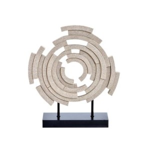 843-003 ESCULTURA DECORATIVA 29X8X32CM