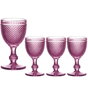 25872 JOGO TACAS AGUA LILAS BICO DE JACA 255ML