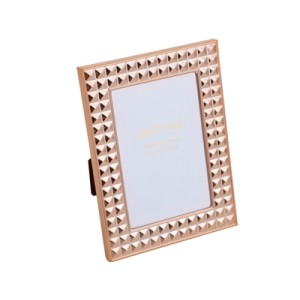 26927 PORTA RETRATO 13X18 DIAMOND ROSE GOLD
