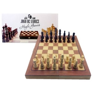 28702 JOGO XADREZ E DAMA 34,8X17,2X5,2CM