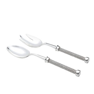 2982 CONJ 2 TALHERES DE ZAMAC PRATEADO