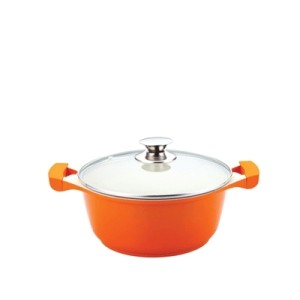 3046 CACAROLA LARANJA 24CM