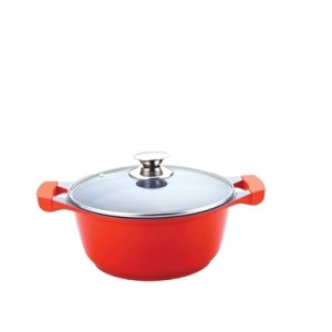 3050 CACAROLA VERMELHA 28CM