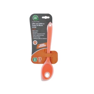 3314 COLHER P/SALADA E PREPARO MASSAS LARANJA