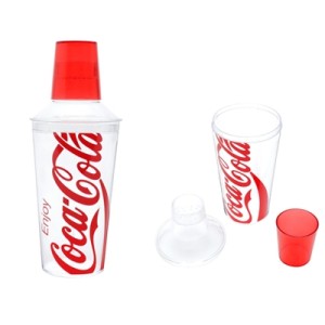 43511 COQUETELEIRA COCA-COLA LOGO TRANSP 450ML