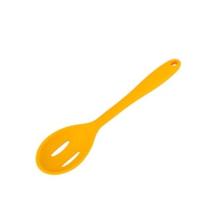 5025 COLHER AMARELA PERFURADA SILICONE